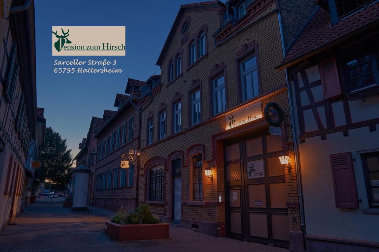 Hotel-Pension Zum Hirsch Hattersheim am Main Екстериор снимка